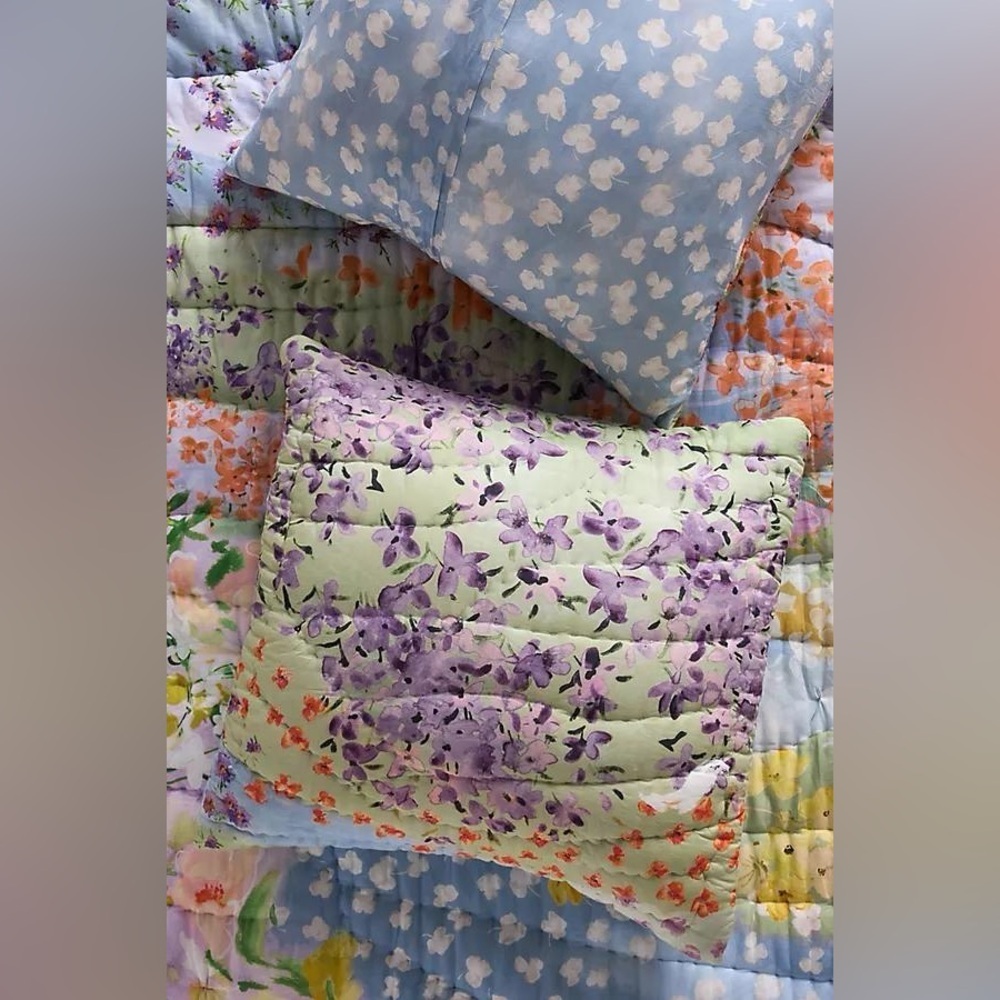 Anthropologie Gemma Euro Sham New x1 piece